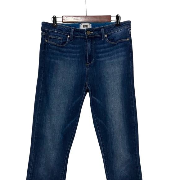 Paige Hoxton Ultra Skinny Denim Jeans Blue - Picture 2 of 14